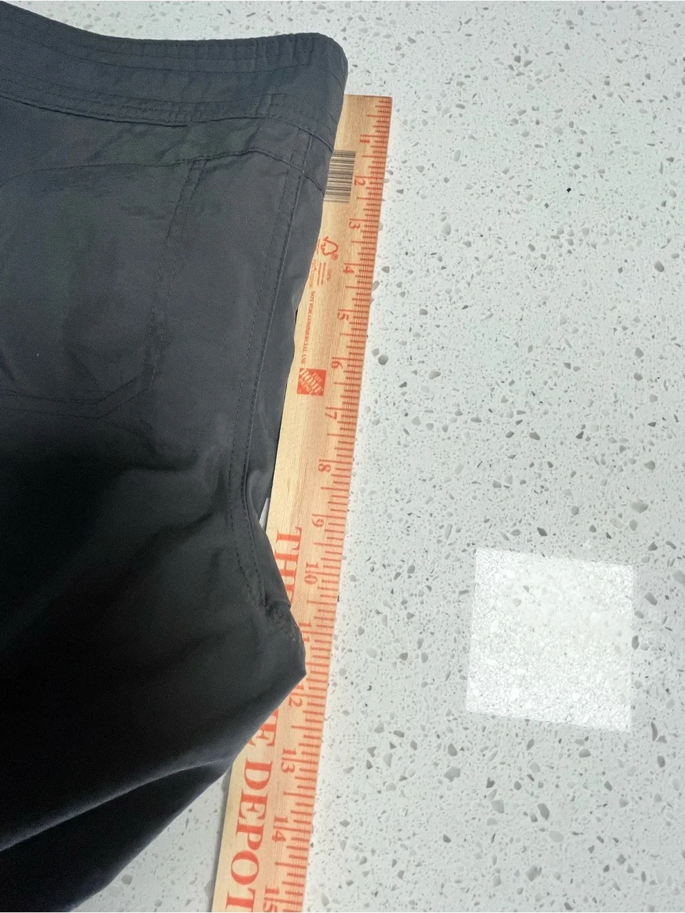 Nike‎ Black Casual Athletic Drawstring Knee-Length Shorts